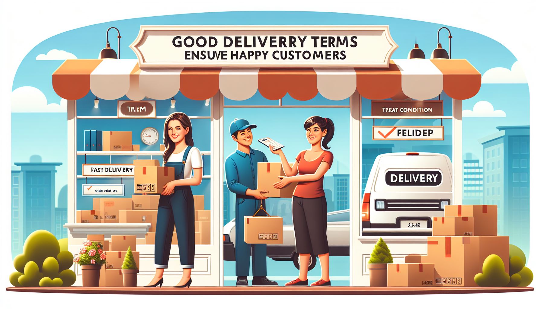 Verkkokauppa: Miksi hyvät toimitusehdot ovat tärkeitä