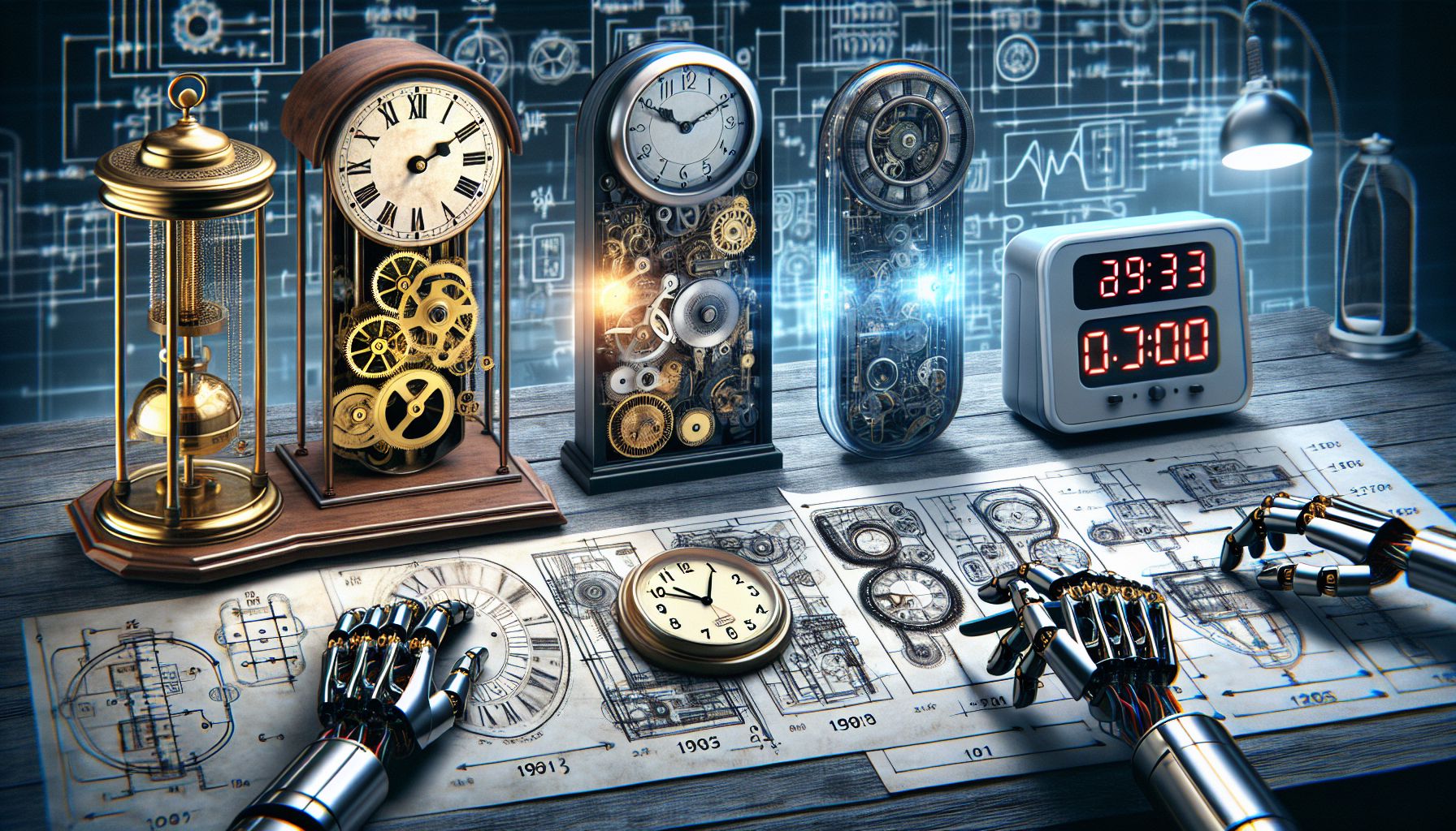 The Evolution of Clocks in the World of Electronics