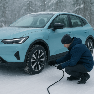 Sähköauton Talviajo: Rengaspaineet ja Turvallisuus